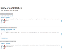 Tablet Screenshot of diary-of-an-onlooker.blogspot.com