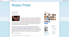 Desktop Screenshot of blogrosary.blogspot.com