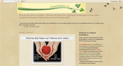 Desktop Screenshot of diebachbluetenpraxis.blogspot.com