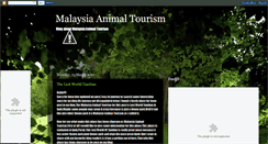 Desktop Screenshot of malaysiaanimaltravel.blogspot.com