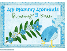 Tablet Screenshot of kimberlysmommymoments.blogspot.com