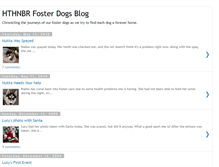 Tablet Screenshot of fosterdogsblog.blogspot.com