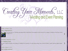Tablet Screenshot of creating-your-moments.blogspot.com