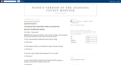 Desktop Screenshot of patsysreport.blogspot.com