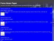 Tablet Screenshot of forexnewspaper.blogspot.com