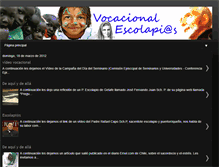 Tablet Screenshot of con-vocacionescolapia.blogspot.com