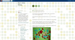Desktop Screenshot of eveslittlethings.blogspot.com