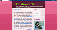 Desktop Screenshot of keishastech.blogspot.com