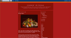 Desktop Screenshot of cookingintexas.blogspot.com
