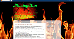 Desktop Screenshot of blazingclan-sunstar.blogspot.com