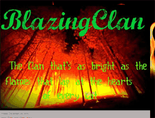 Tablet Screenshot of blazingclan-sunstar.blogspot.com