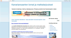 Desktop Screenshot of kanarian-lomamatkat.blogspot.com