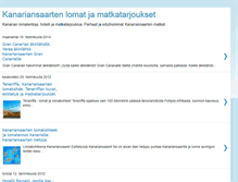 Tablet Screenshot of kanarian-lomamatkat.blogspot.com