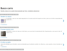 Tablet Screenshot of buscocarro.blogspot.com