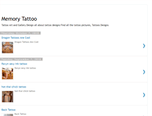 Tablet Screenshot of memory-tattoo.blogspot.com