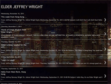 Tablet Screenshot of elderjeffreywright.blogspot.com