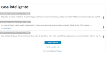 Tablet Screenshot of casainteligente.blogspot.com