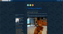 Desktop Screenshot of blogofdoob.blogspot.com