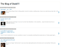 Tablet Screenshot of blogofdoob.blogspot.com