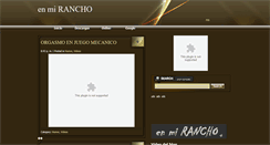 Desktop Screenshot of enmirancho.blogspot.com