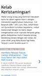 Mobile Screenshot of kelabkeristamingsari.blogspot.com