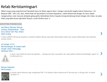 Tablet Screenshot of kelabkeristamingsari.blogspot.com