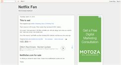 Desktop Screenshot of netflixfan.blogspot.com