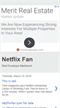 Mobile Screenshot of netflixfan.blogspot.com