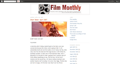 Desktop Screenshot of filmmonthlyblog.blogspot.com