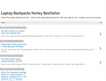 Tablet Screenshot of laptopbackpackshurley.blogspot.com