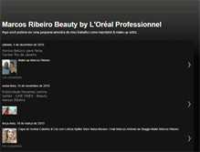 Tablet Screenshot of marcosribeirobeauty.blogspot.com