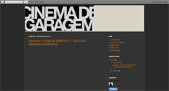 Desktop Screenshot of cinemadegaragem.blogspot.com