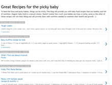 Tablet Screenshot of fussybabyfood.blogspot.com