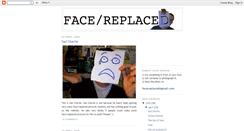 Desktop Screenshot of facereplaced.blogspot.com