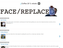 Tablet Screenshot of facereplaced.blogspot.com