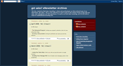 Desktop Screenshot of gotsales.blogspot.com