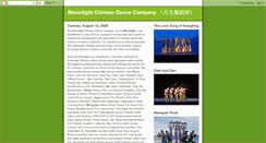 Desktop Screenshot of moonlightchinesedance.blogspot.com