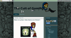 Desktop Screenshot of cultofgaming.blogspot.com