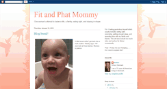 Desktop Screenshot of fitandphatmommy.blogspot.com