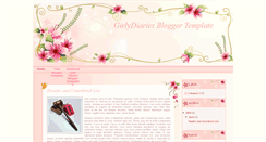 Desktop Screenshot of girlydiaries-btf.blogspot.com