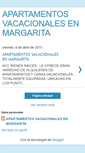 Mobile Screenshot of apartamentosvacacionalesenmargarita.blogspot.com