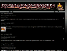 Tablet Screenshot of desocupadoshomers.blogspot.com