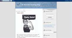 Desktop Screenshot of mrmarandesociology.blogspot.com