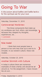 Mobile Screenshot of going-to-war.blogspot.com