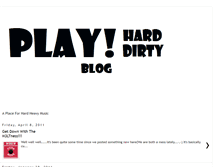 Tablet Screenshot of play-hard-play-dirty.blogspot.com