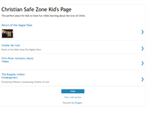 Tablet Screenshot of christiansafezonekidspage.blogspot.com