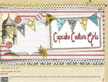 Tablet Screenshot of cupcakecouturegirls.blogspot.com