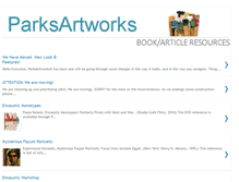 Tablet Screenshot of parksartworksbookarticleresources.blogspot.com