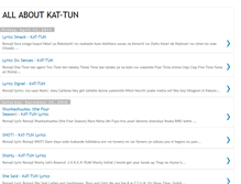 Tablet Screenshot of kattun-love-galaxy.blogspot.com