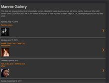 Tablet Screenshot of manniegallery.blogspot.com